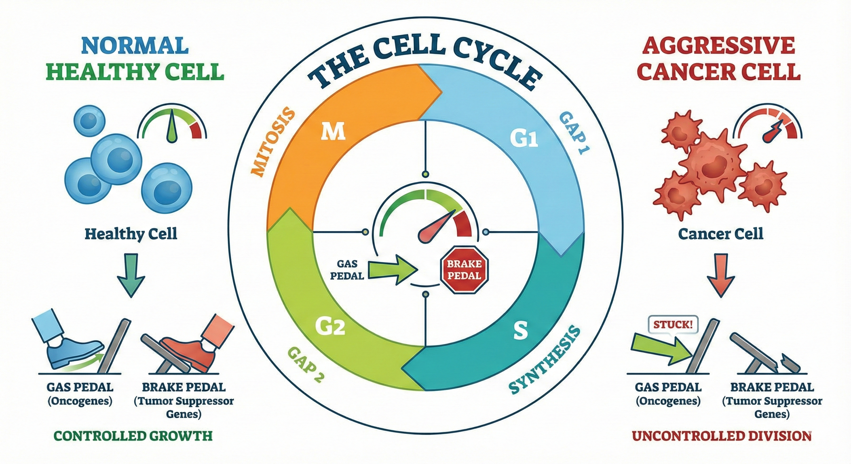 دورة حياة الخلية السرطانية
