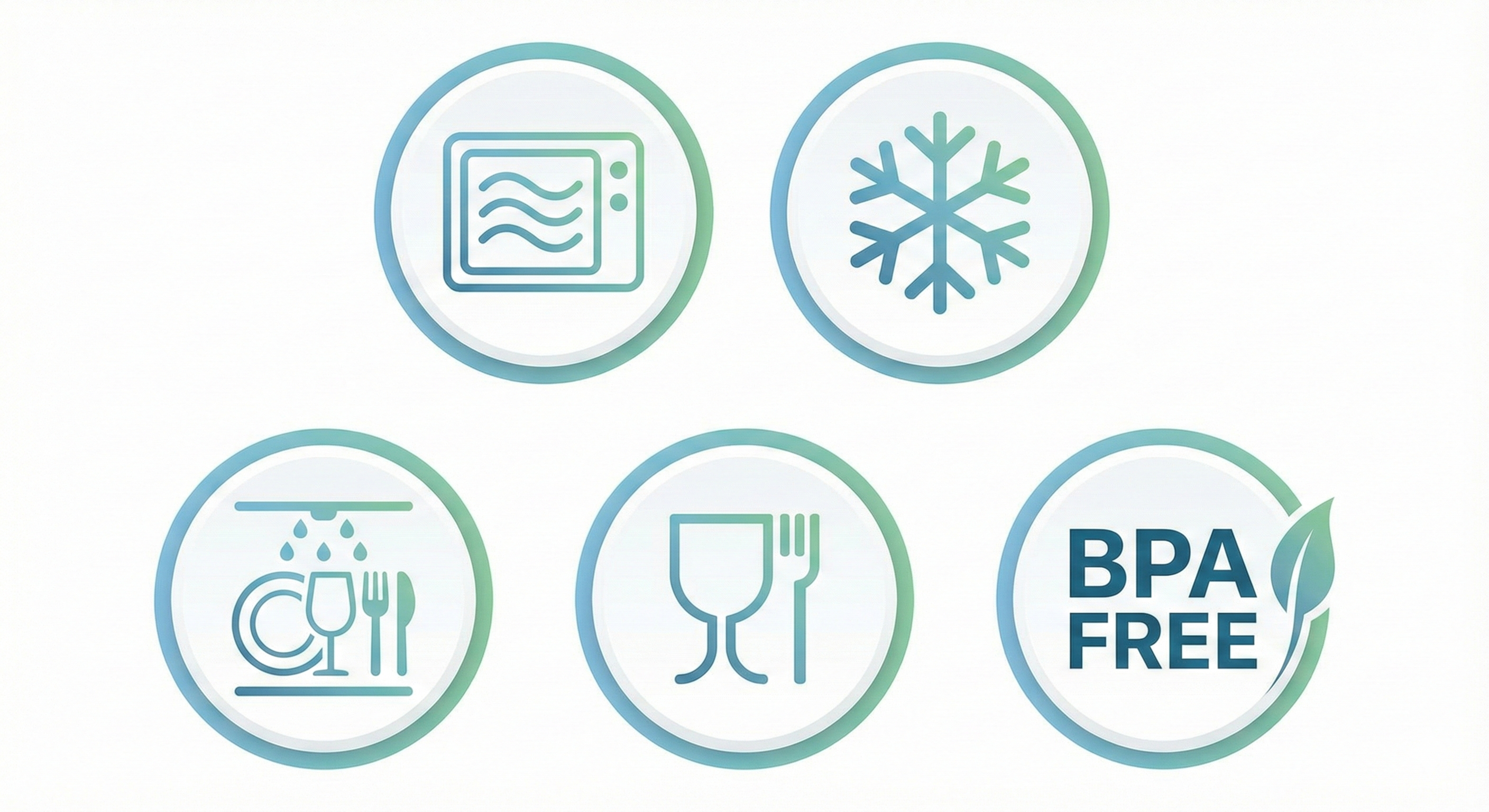 رموز البلاستيك والأيقونات الشائعة