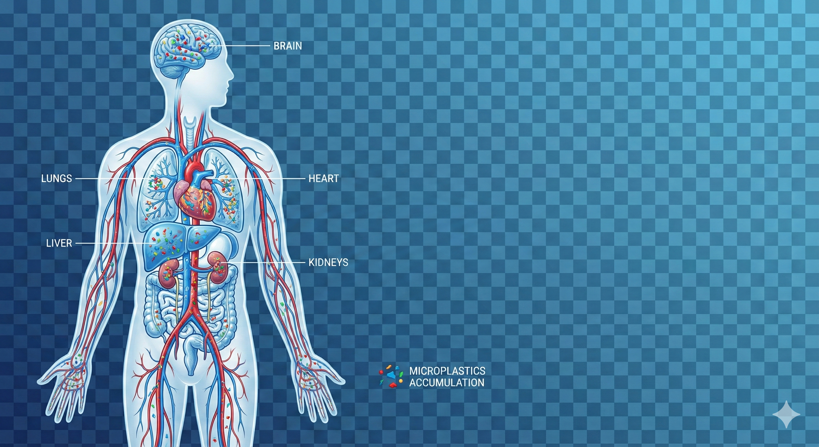 الميكروبلاستيك في جسم الإنسان