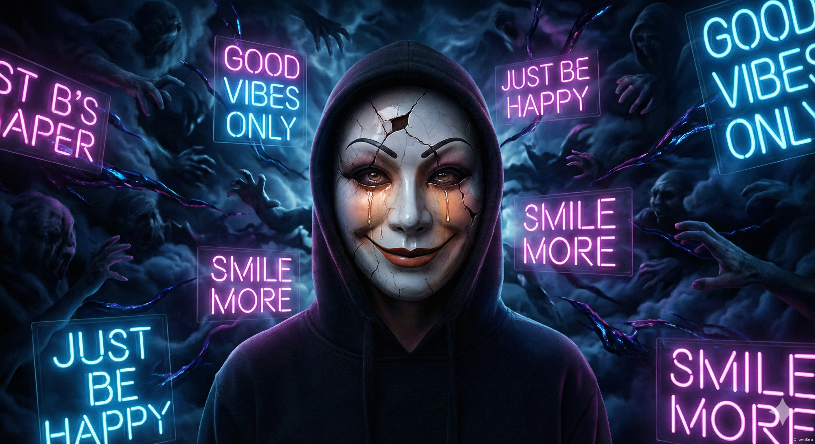 الإيجابية السامة وأضرارها النفسية