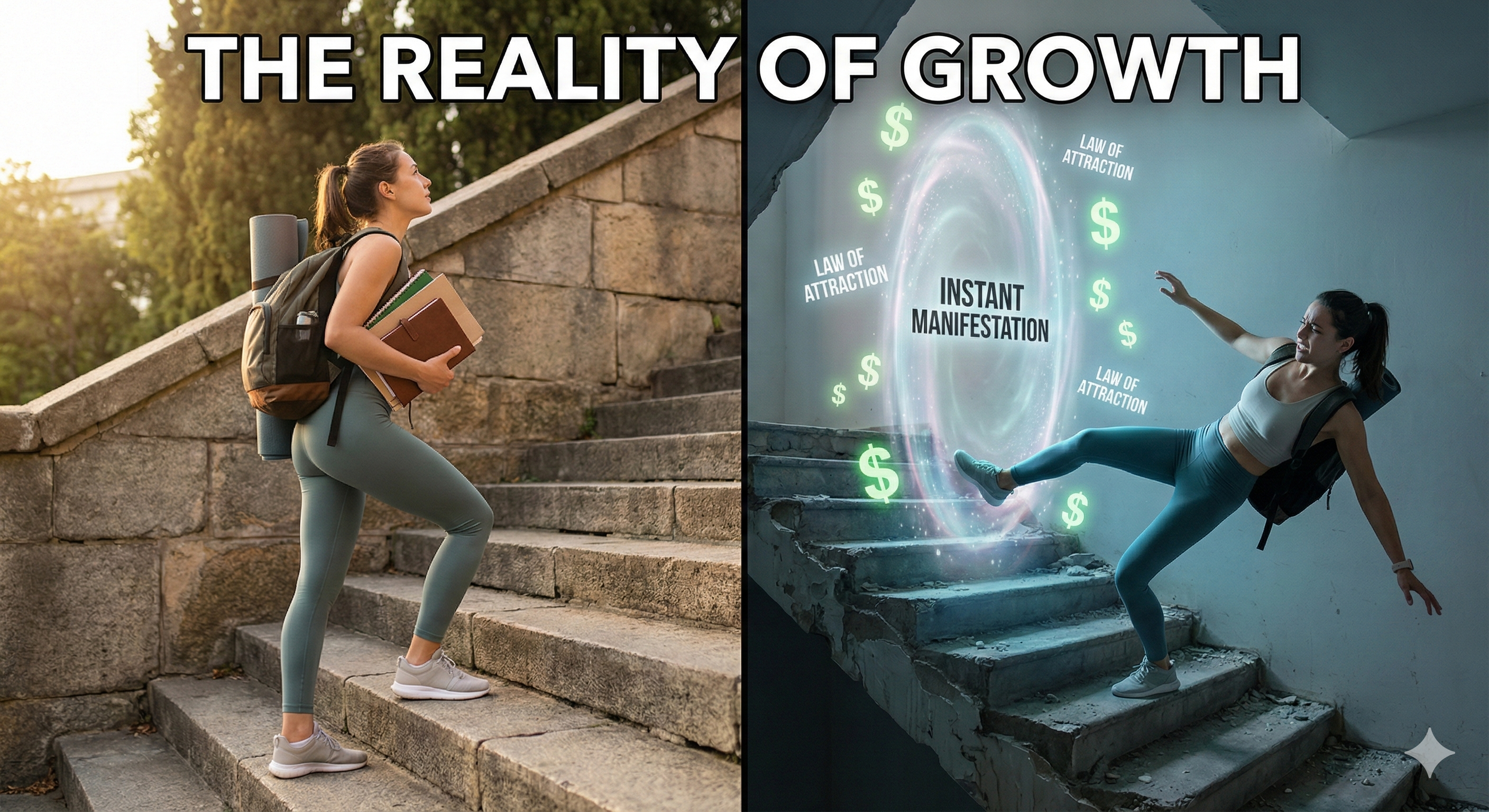 الفرق بين التطوير الذاتي الحقيقي والمزيف