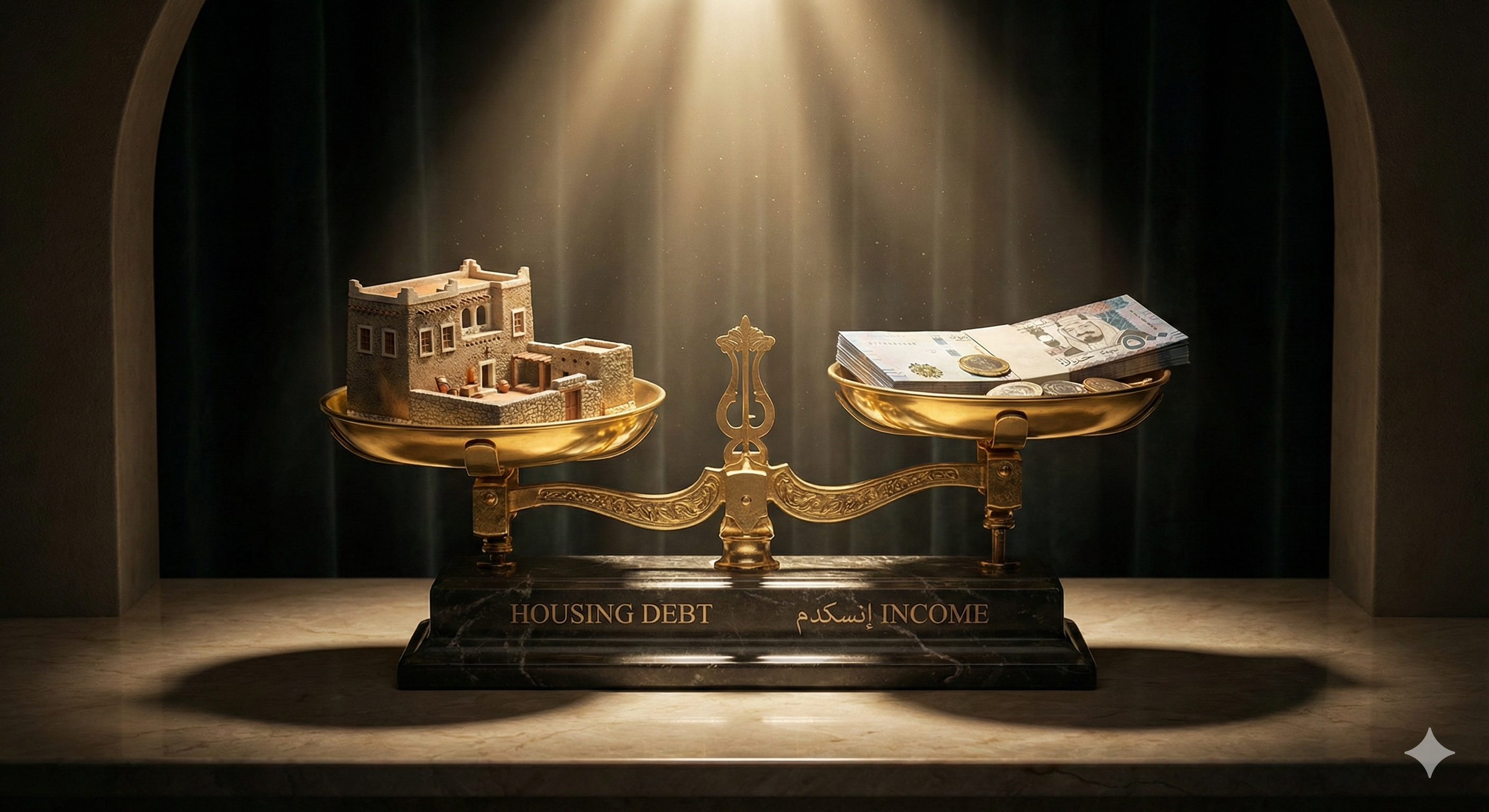 Financial balance between income and installment