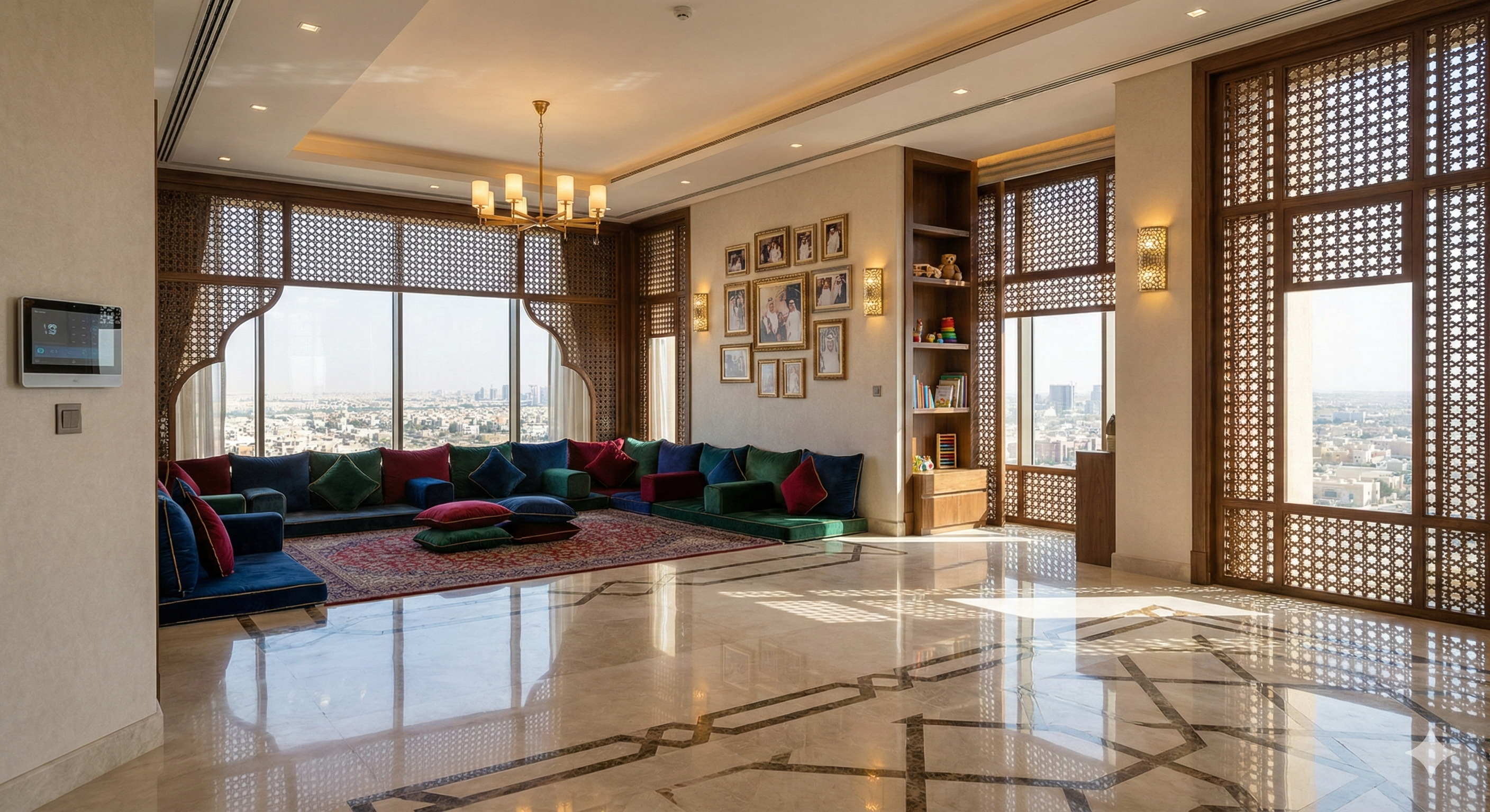 التشطيبات الفاخرة لعقار السكن الشخصي