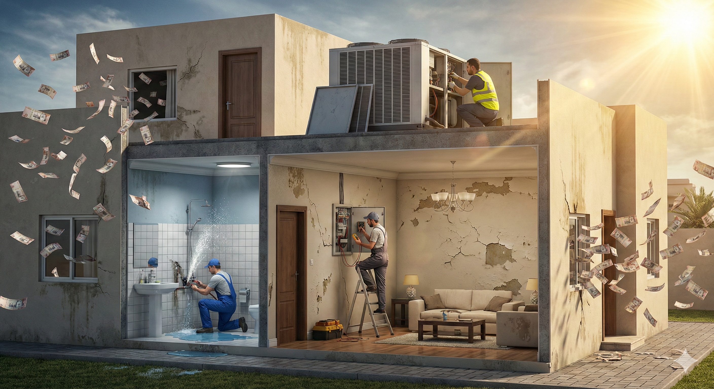 Continuous home maintenance costs