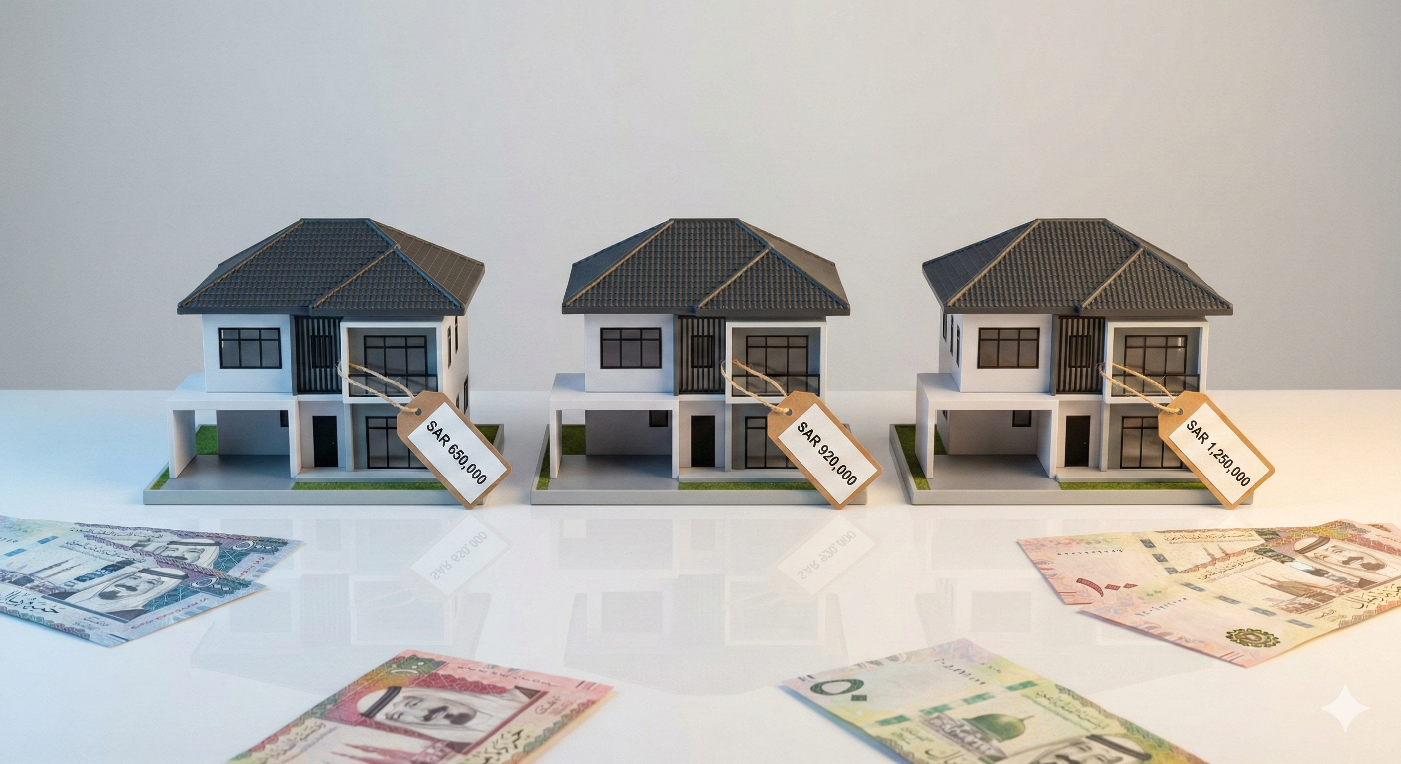 Difference in property valuation between entities