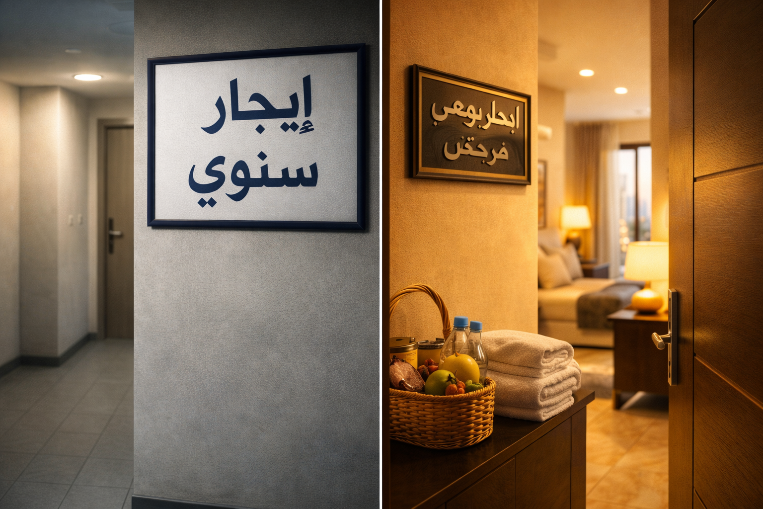 Difference between annual and daily tourist rental