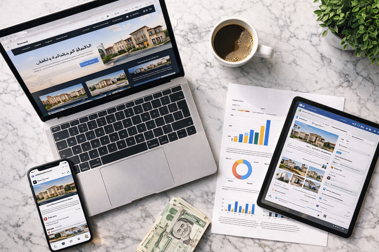 Digital marketing tools and platforms for real estate