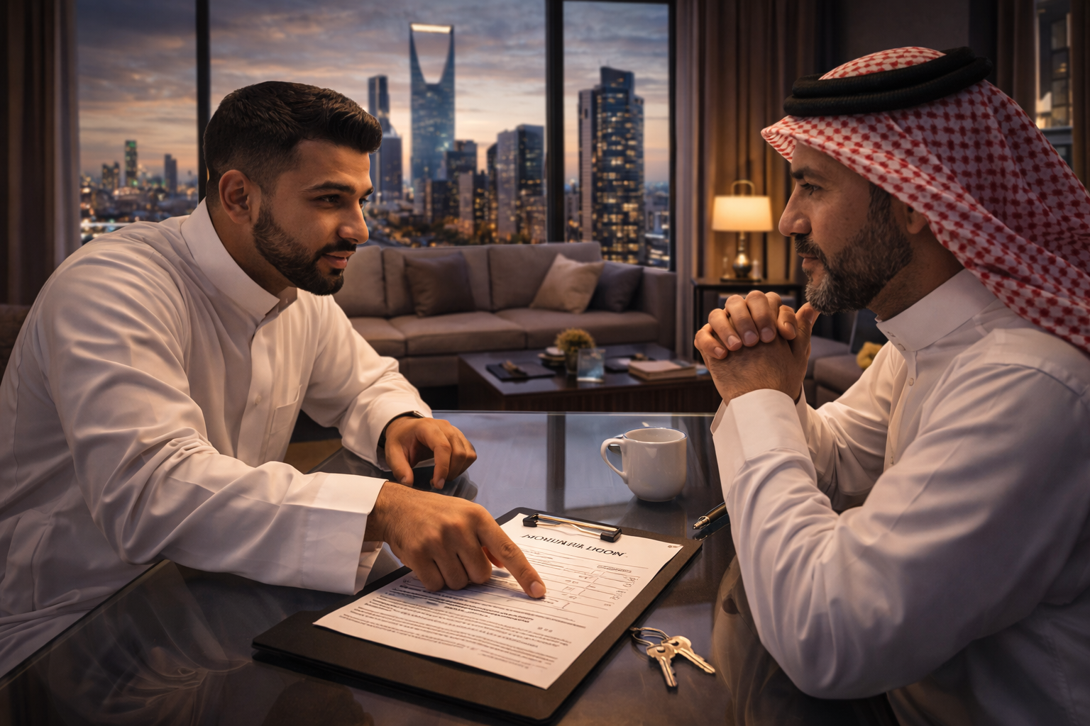 استراتيجية التفاوض على الإيجار في السعودية