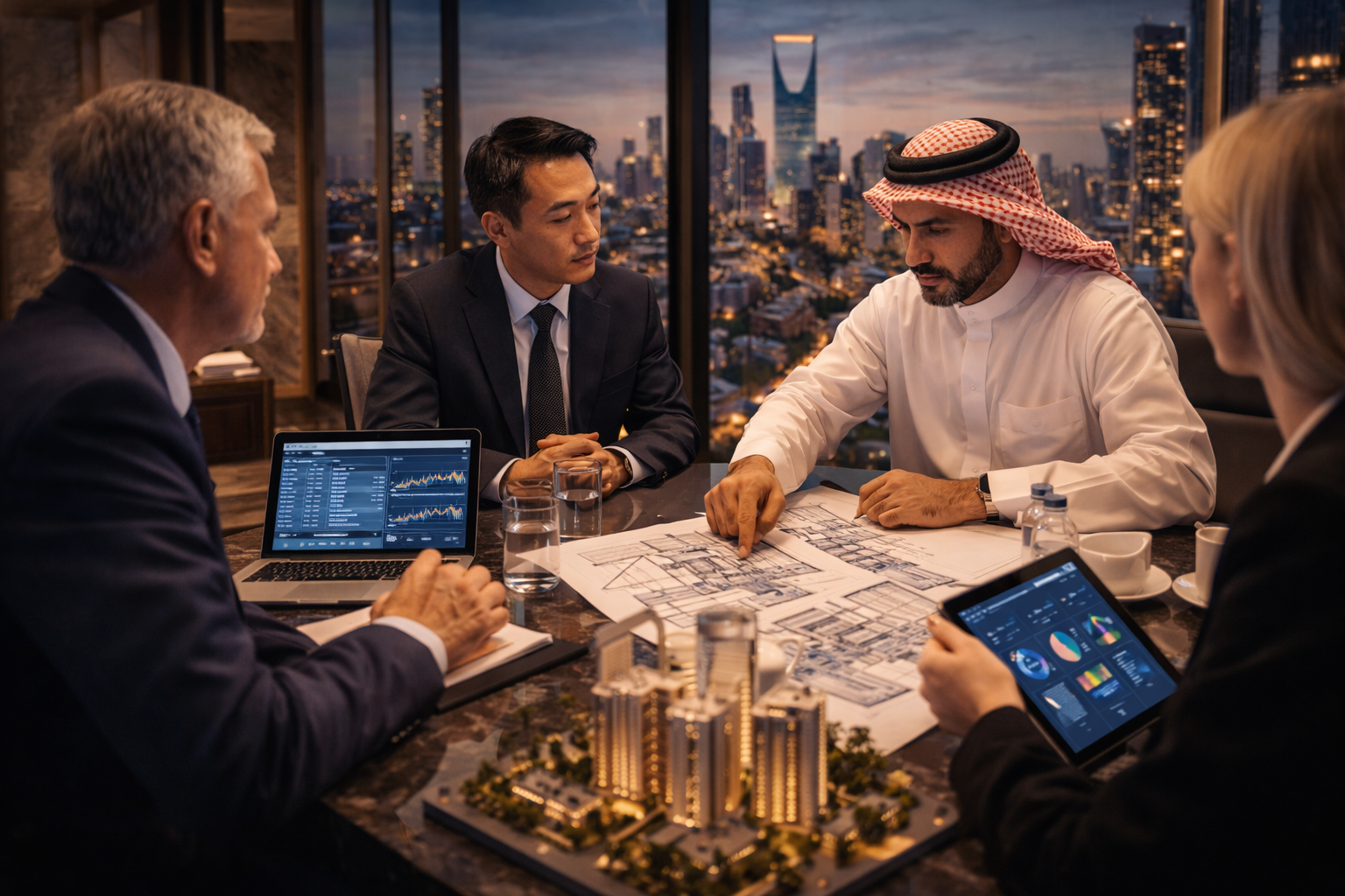 اجتماع المستثمرين الدوليين في السوق العقاري السعودي