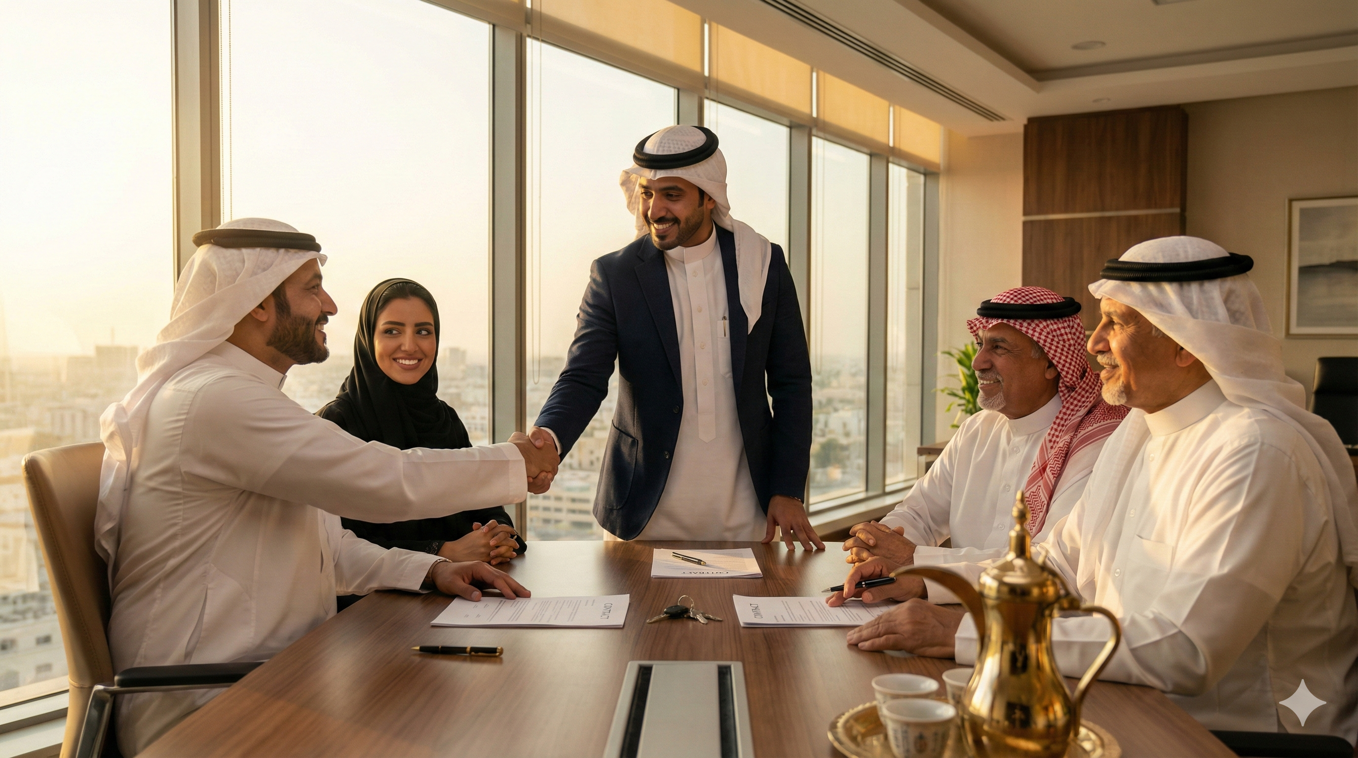 Negotiation and relationship building with real estate clients