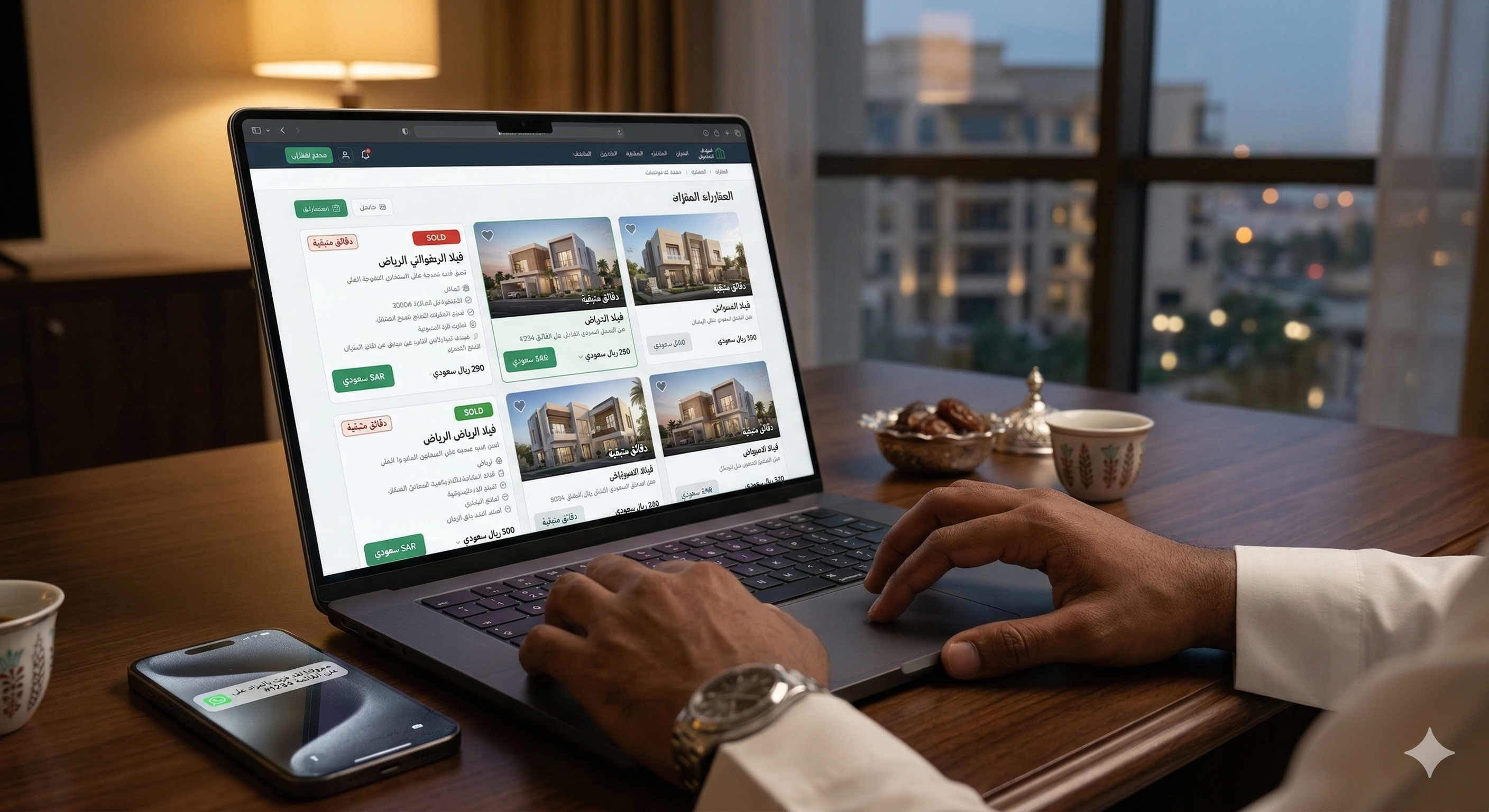 المزاد العقاري الإلكتروني ومنصات المزايدة