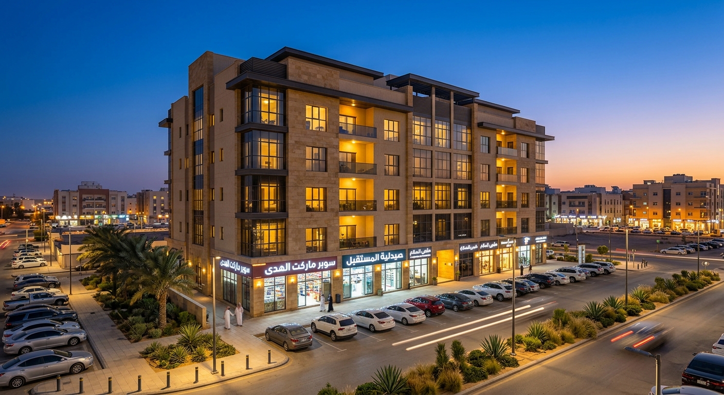عمارة استثمارية سكنية في السعودية