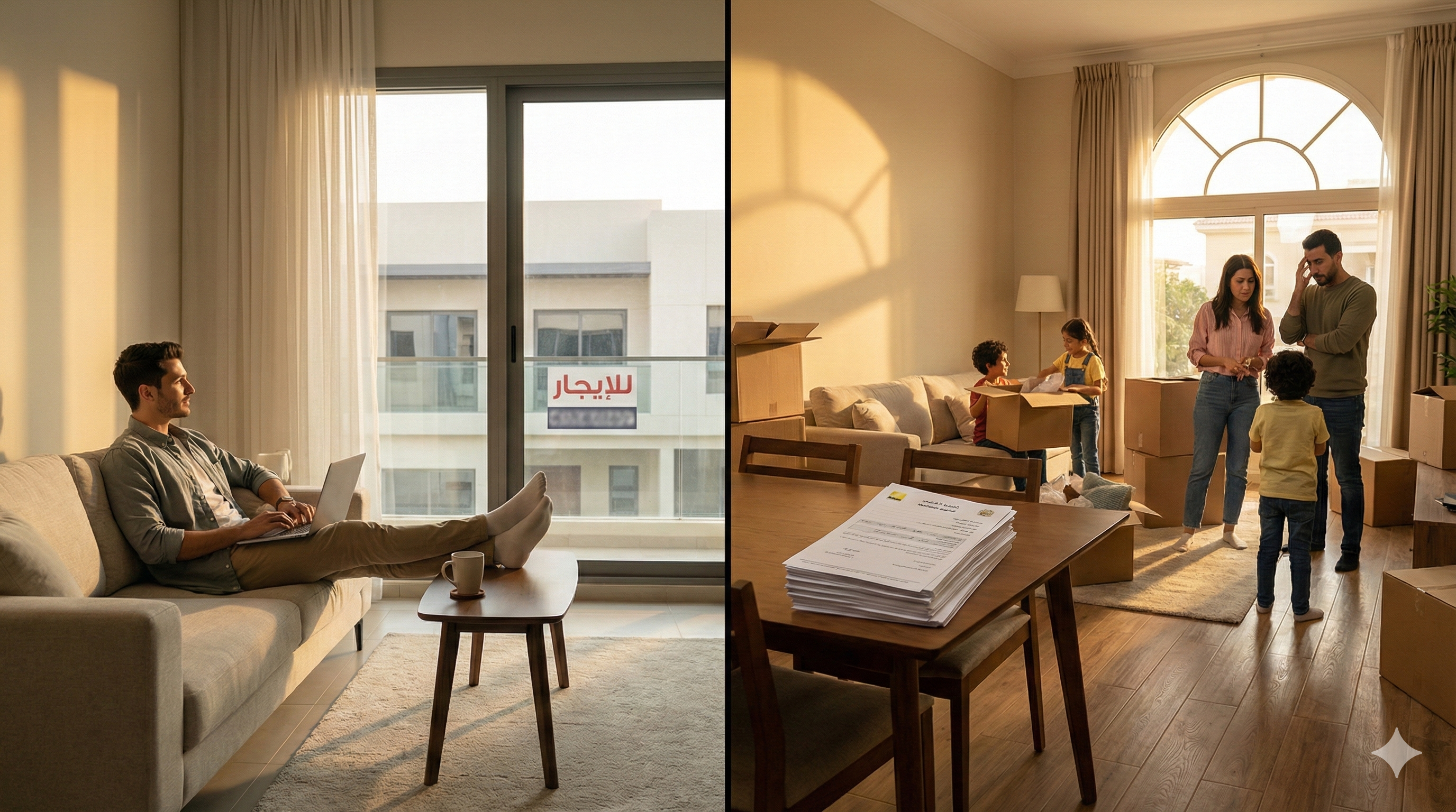 Comparison between ownership and renting