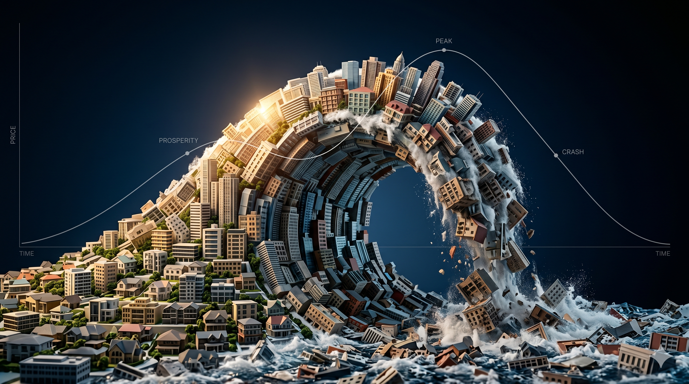 Hedonic decomposition of property value and its surrounding elements