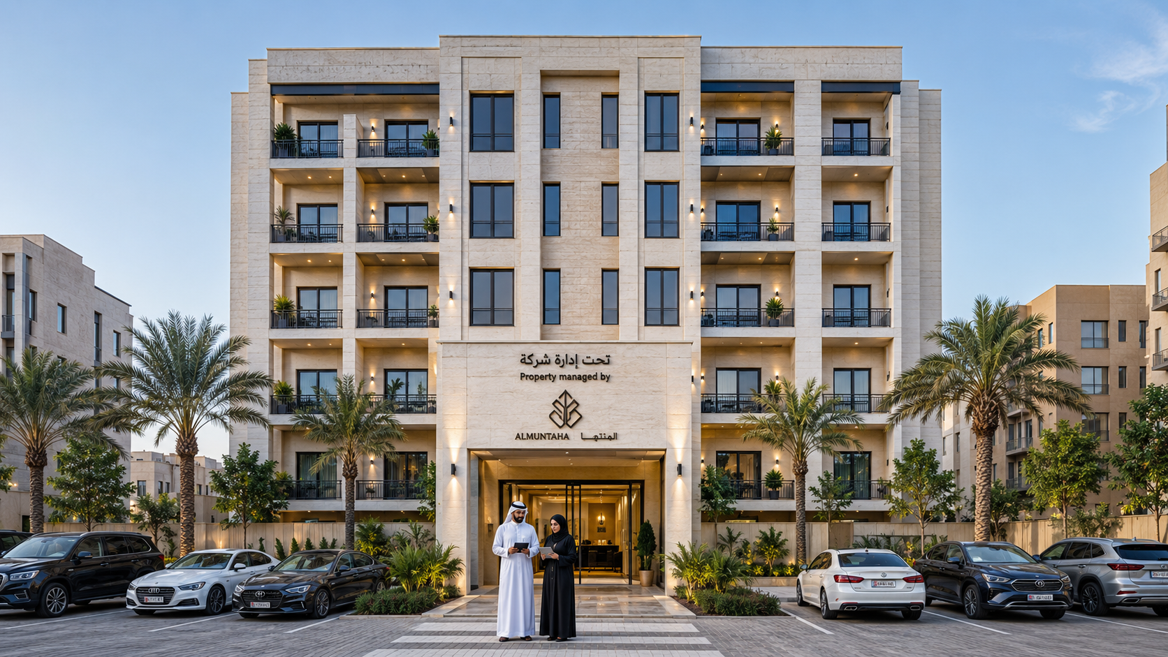 عمارة سكنية تحت إدارة شركة - محفظة عقارية كاملة