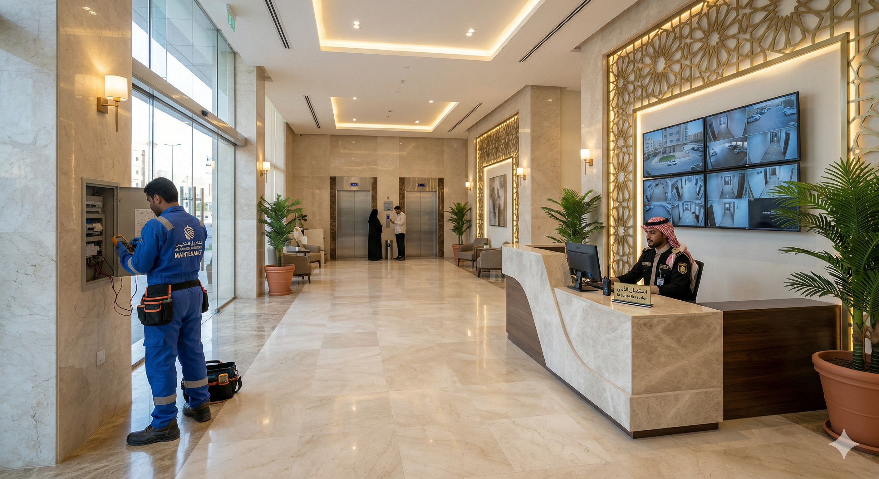 المصاريف السنوية لإدارة العمارة السكنية