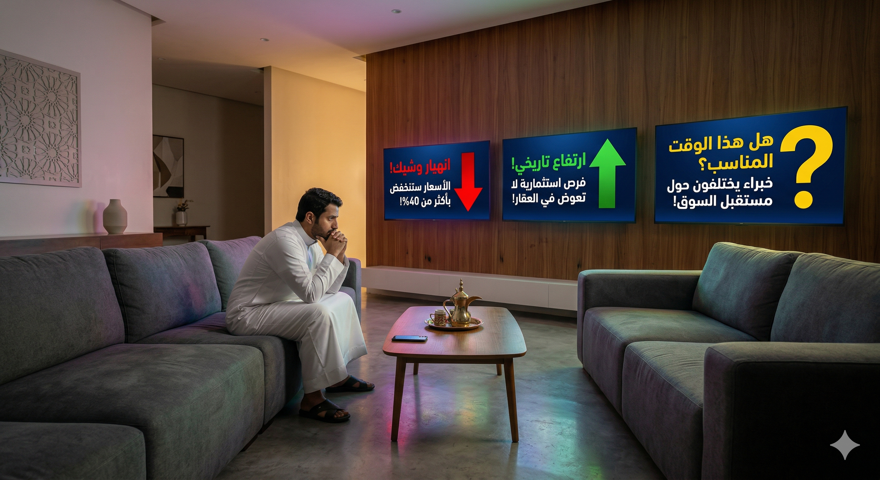 الفوضى الإعلامية والأخبار العقارية المتناقضة