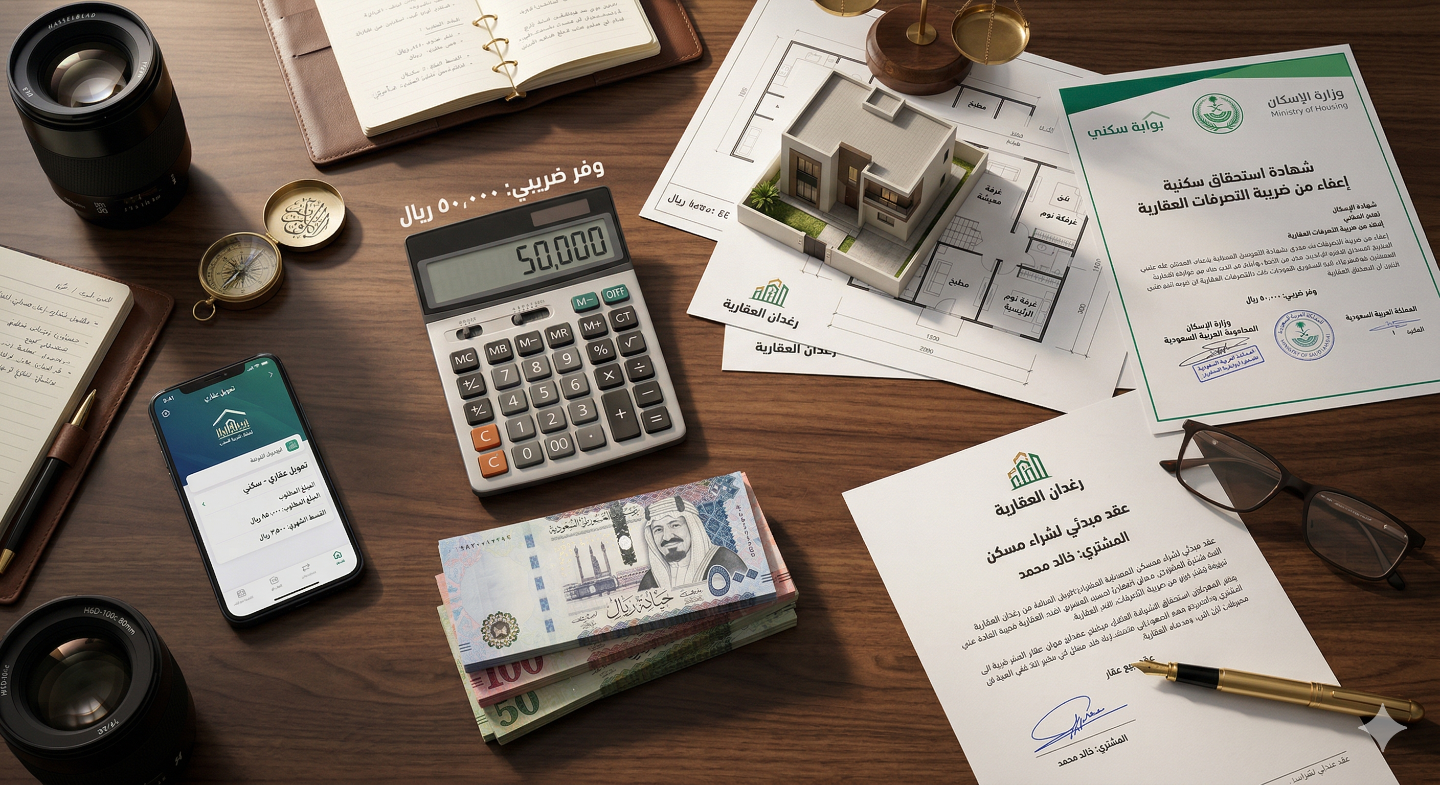 Financial planning for first home purchase with tax exemption certificate in Saudi Arabia