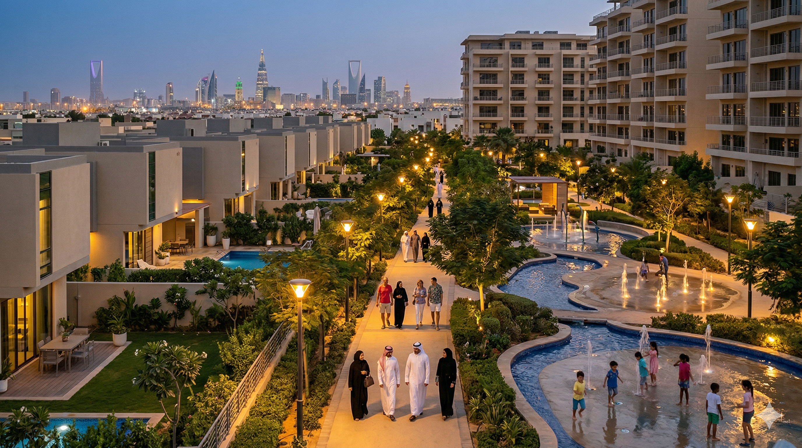المجمعات السكنية الفاخرة شمال الرياض - طلب الموظفين الدوليين
