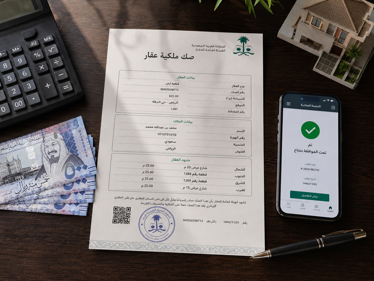 الرسوم والإفراغ الإلكتروني للعقار عبر ناجز