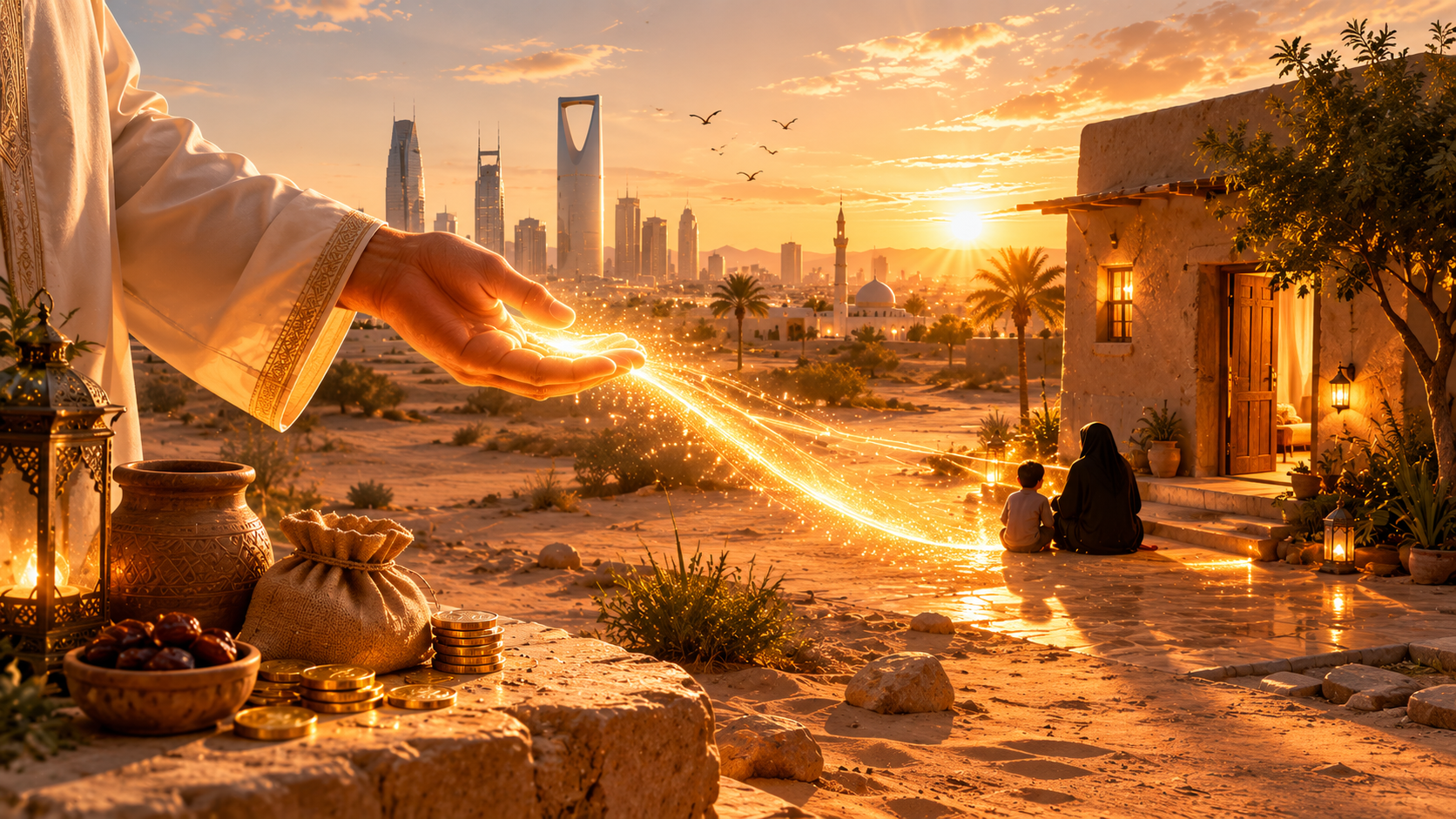 The impact of paying zakat in purifying wealth and giving