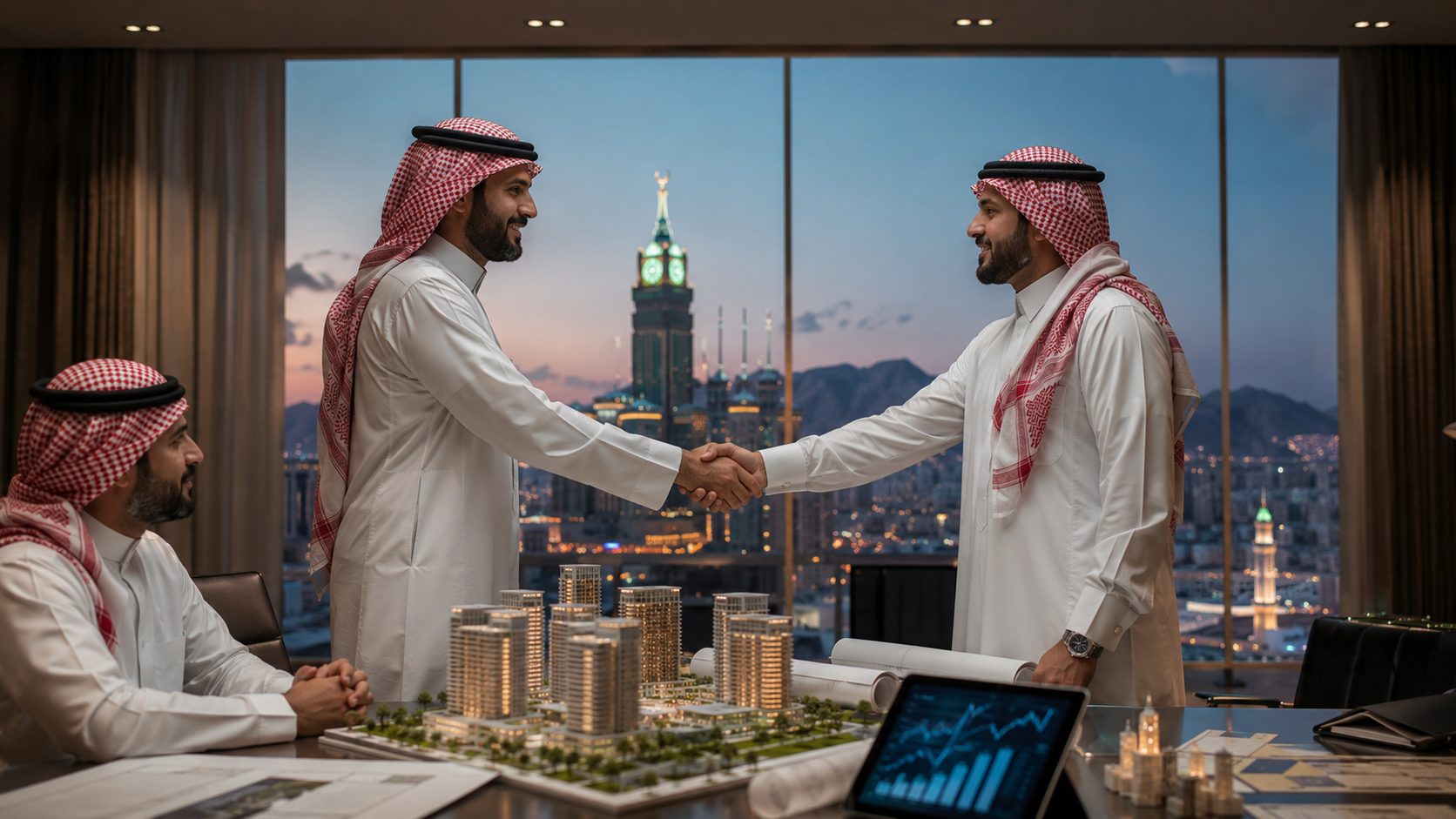 نموذج التحالف الاستراتيجي والصندوق الاستثماري لمشروع حدائق مسار