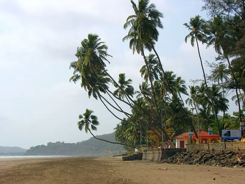 Murud Beach in Murud, Raigad