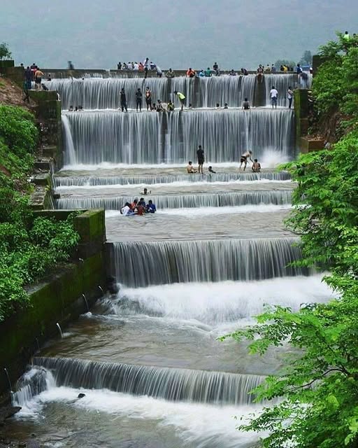 Solanpada Waterfall (Jambrung) in Karjat, Raigad