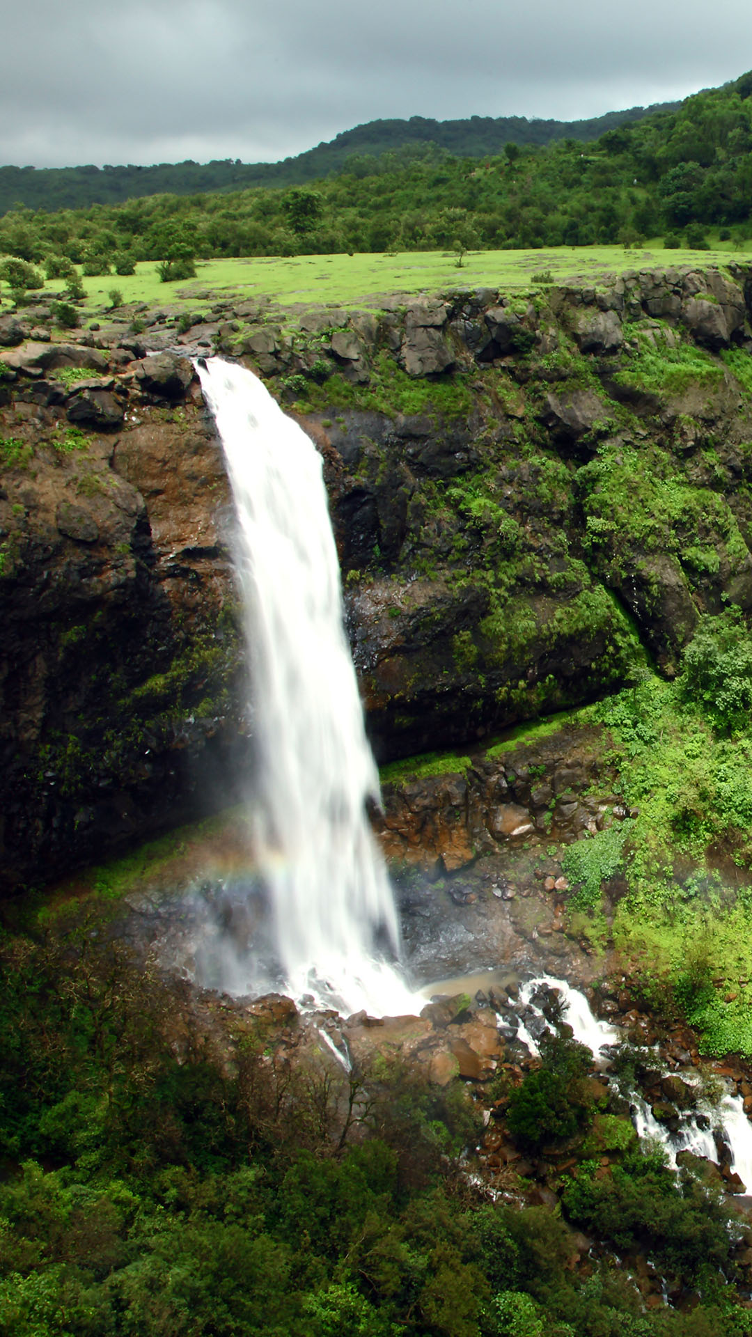 Madhe Ghat Waterfall in Mahad, Raigad