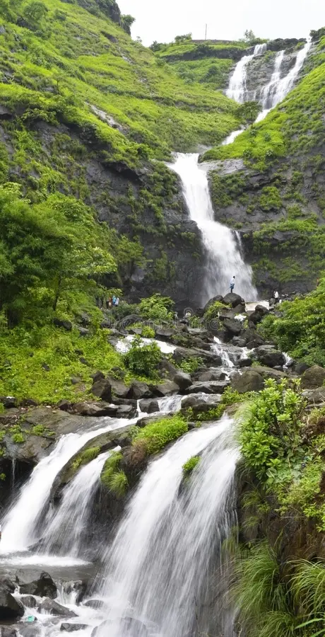 Ashane Waterfall in Karjat, Raigad