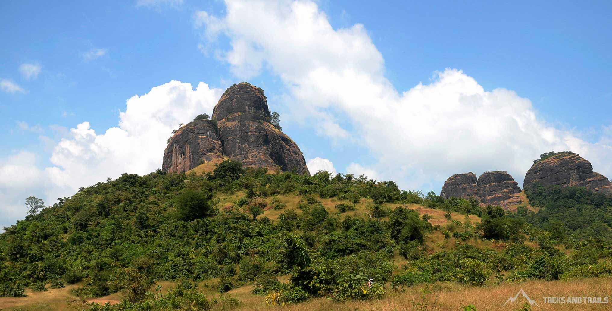 Sarasgad Fort (Pagoda Fort) in Sudhagad, Raigad