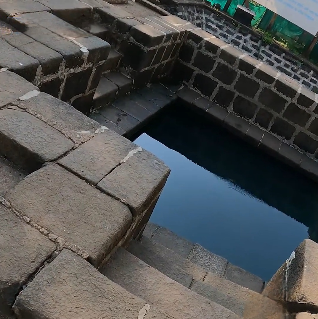 Unhere Hot Water Springs in Sudhagad, Raigad