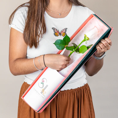 CAJA DE ROSA