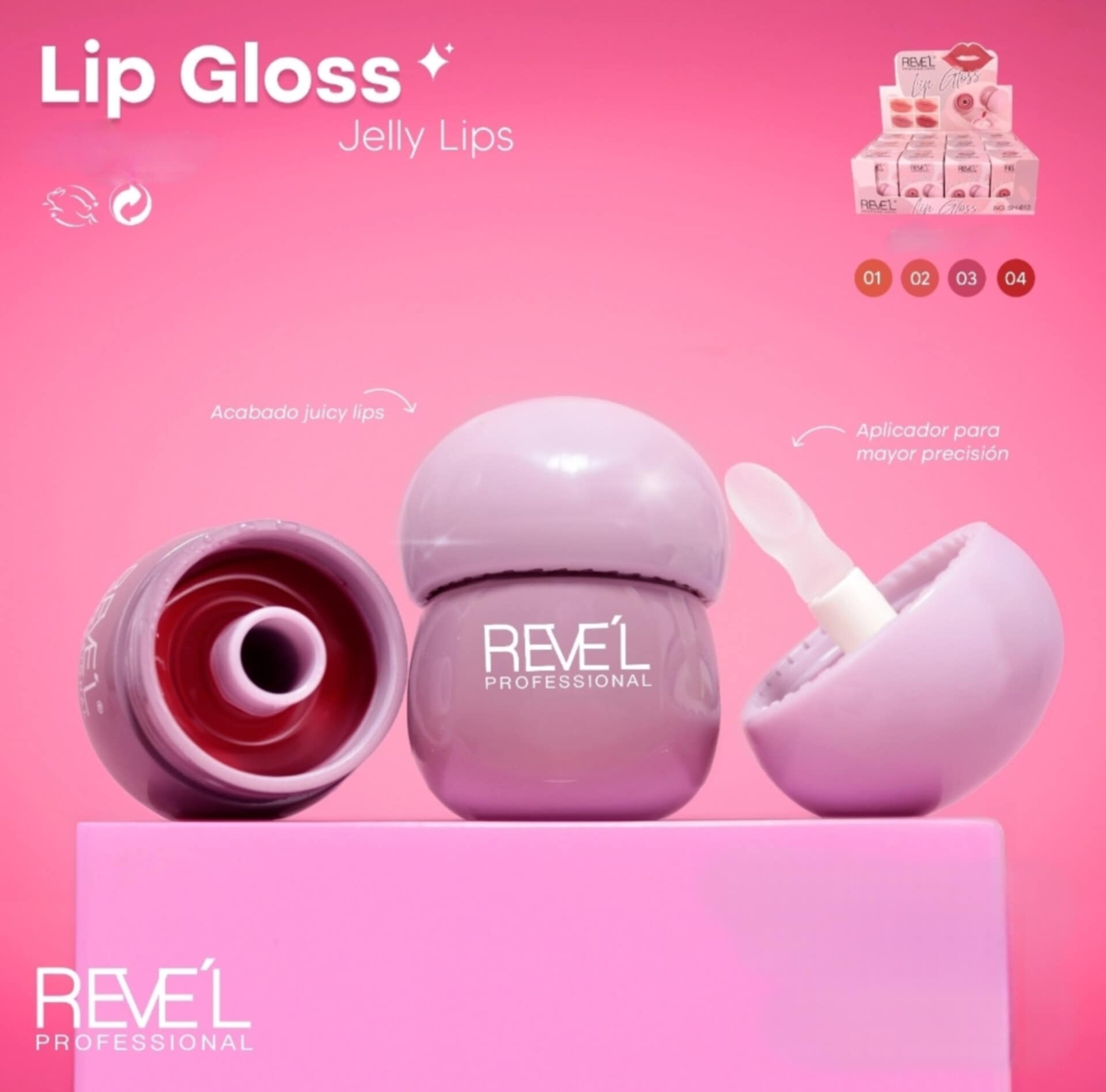 LABIAL LIP GLOSS (Cream New)