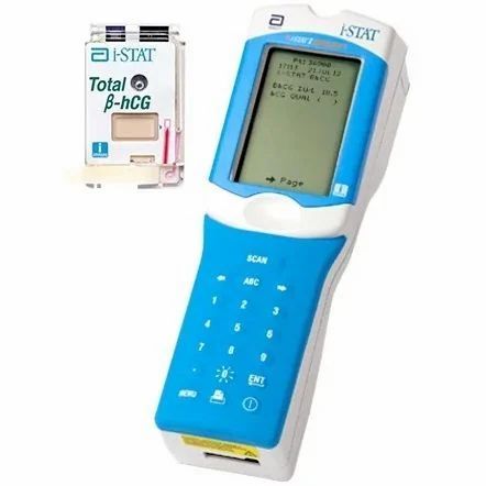 Abbott i-Stat Portable Blood Gas Analyzer