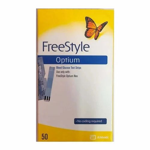 Freestyle Optium Sugar Test Strips