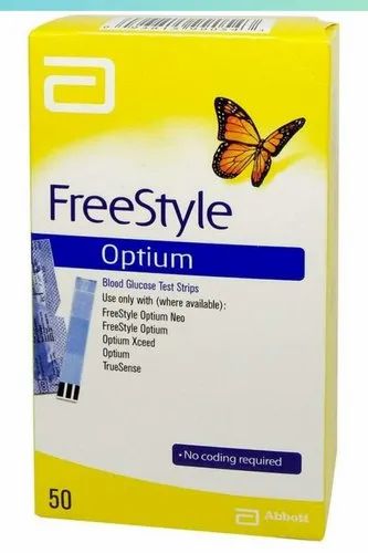 Abbott Freestyle Optium Test Strips - 50 Strips