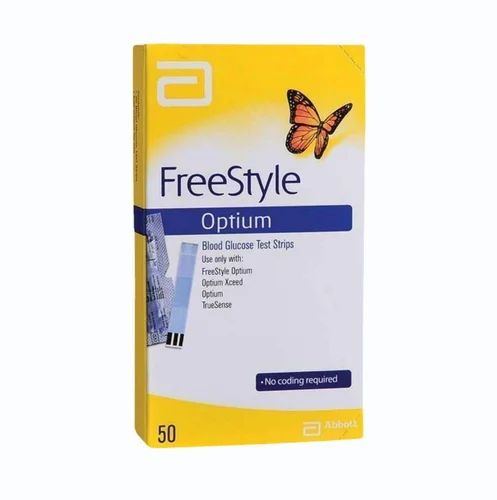 Abbott Freestyle Optium Blood Glucose Test Strips
