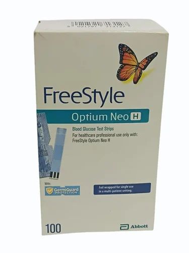 Free Style Optium H Blood Glucose Test Strips