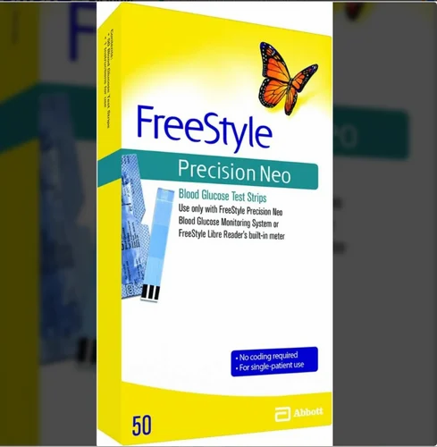 Freestyle Precision Neo Blood Glucose Test Strips 50 Strips