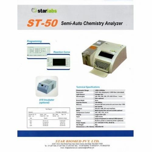 STAR LAB Chemistry Analyzer