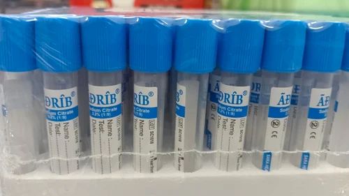 Blood Test Tubes Citrate