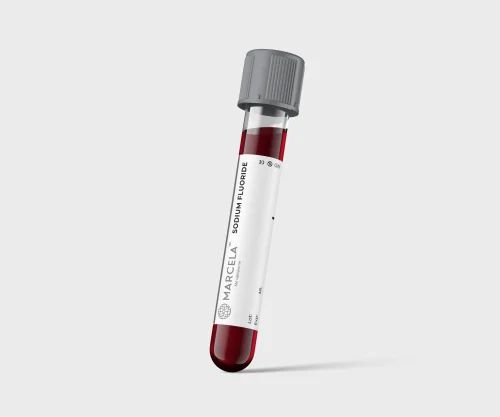 Plastic Blood Test Tube, 2 ml