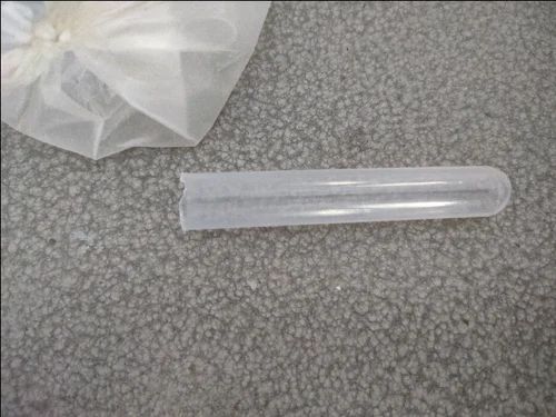 Plastic Blood Test Tube