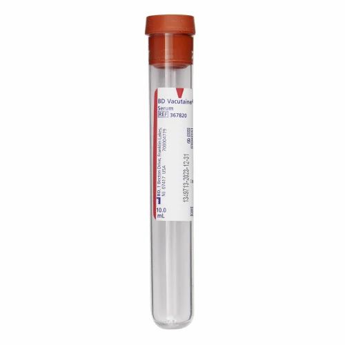 plain tube clot activator (red colour stopper)