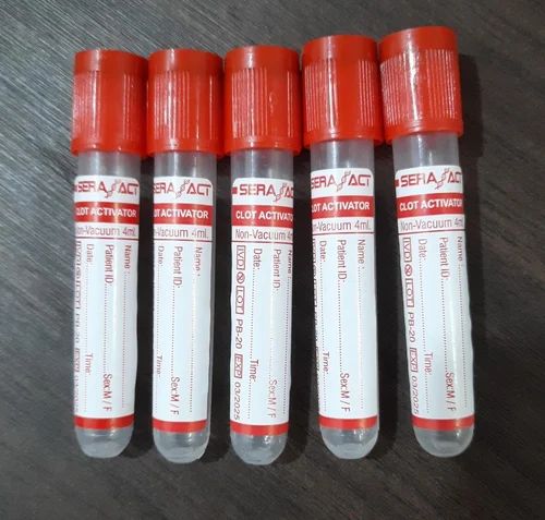 Sera Act Clot Activator Non Vacuum Tube