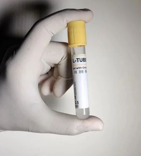 Pet 3.5Ml Serum Separating Gel With Clot Activator Gel Tube