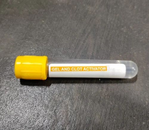 Yellow (cap) 4ml Gel Clot Activator Tube