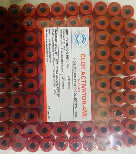 Plastic Accucera CLOT ACTIVATOR- 4ML