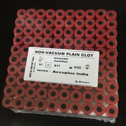 Accuplus Clot Activator Blood Collection Tube